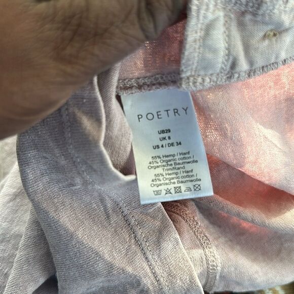 Poetry Organic Linen & Hemp Top 4 - Picture 6 of 6